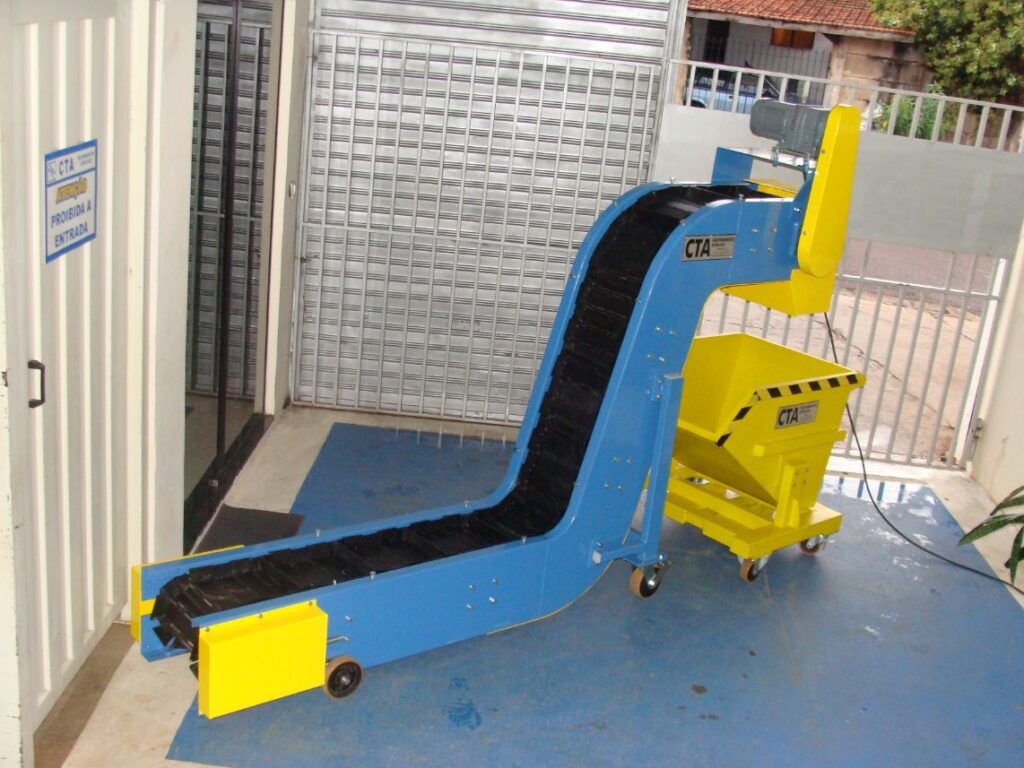 esteira transportadora de cavaco