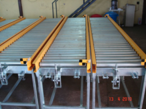 Transportadores de roletes
